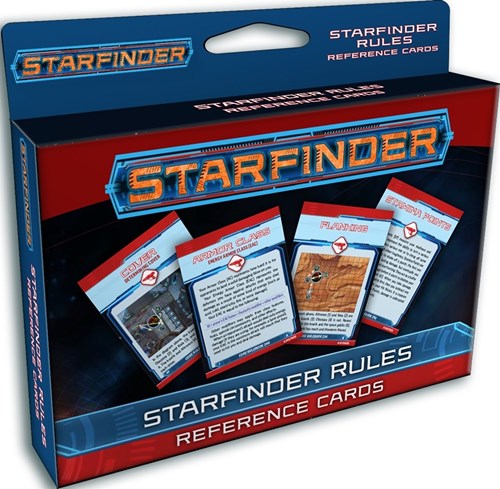 PAI7411 Starfinder RPG: Rules Reference Cards Deck published by Paizo Publishing