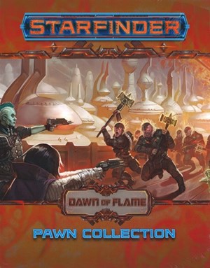 PAI7413 Starfinder RPG: Dawn Of Flame Pawn Collection published by Paizo Publishing