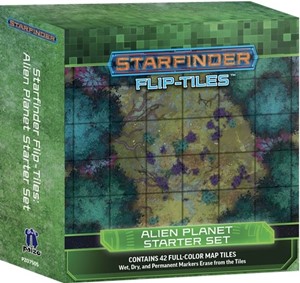 PAI7505 Starfinder RPG Flip-Tiles: Alien Planet Starter Set published by Paizo Publishing