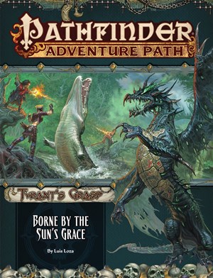 PAI90143 Pathfinder #143: The Tyrant's Grasp Chapter 5: Borne By The Sun's Grace published by Paizo Publishing