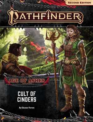 PAI90146 Pathfinder #146: Age Of Ashes Chapter 2: Cult Of Cinders published by Paizo Publishing