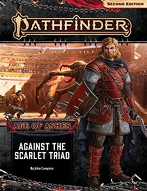 PAI90149 Pathfinder #149: Age Of Ashes Chapter 5: Against The Scarlet Triad published by Paizo Publishing