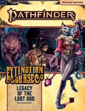PAI90152 Pathfinder 2 #152 The Extinction Curse Chapter 2: Legacy Of The Lost God published by Paizo Publishing