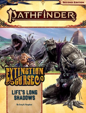 PAI90153 Pathfinder 2 #153 The Extinction Curse Chapter 3: Life's Long Shadows published by Paizo Publishing
