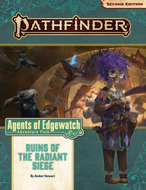 PAI90162 Pathfinder 2 #162 Agents Of Edgewatch Chapter 6: Ruins Of The Radiant Siege published by Paizo Publishing