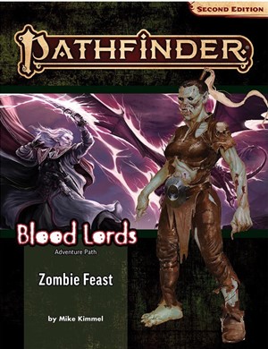 PAI90181 Pathfinder 2 #181 Blood Lords Chapter 1: Zombie Feast published by Paizo Publishing