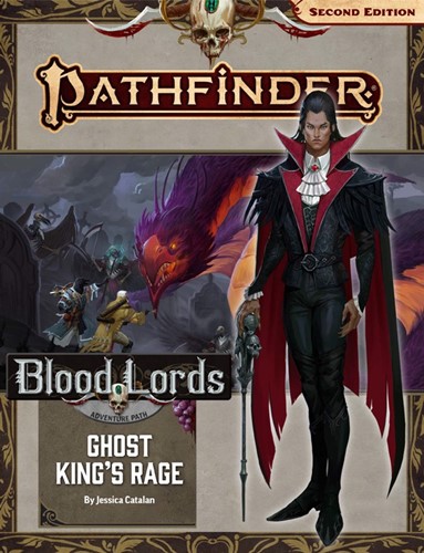 PAI90186 Pathfinder 2 #186 Blood Lords Chapter 6: Ghost King's Rage published by Paizo Publishing