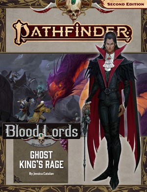 2!PAI90186 Pathfinder 2 #186 Blood Lords Chapter 6: Ghost King's Rage published by Paizo Publishing