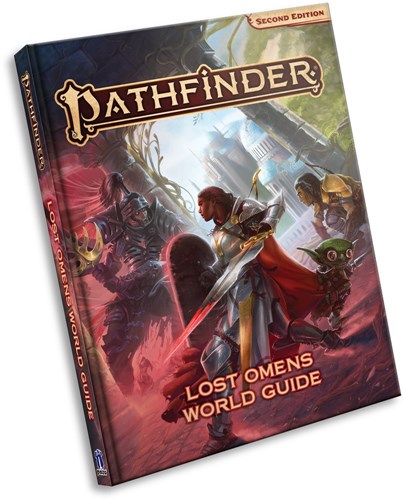 PAI9301 Pathfinder RPG 2nd Edition: Lost Omens World Guide (Hardcover) published by Paizo Publishing