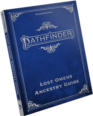 2!PAI9308SE Pathfinder RPG 2nd Edition: Lost Omens Ancestry Guide Special Edition published by Paizo Publishing