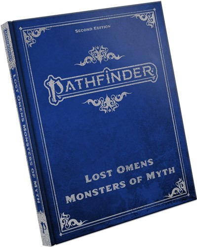 PAI9311SE Pathfinder RPG 2nd Edition: Lost Omens Monsters Of Myth Special Edition published by Paizo Publishing