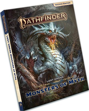 PAI9311 Pathfinder RPG 2nd Edition: Lost Omens Monsters Of Myth published by Paizo Publishing