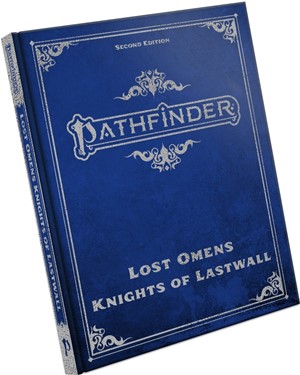 2!PAI9312SE Pathfinder RPG 2nd Edition: Lost Omens Knights Of Lastwall Special Edition published by Paizo Publishing