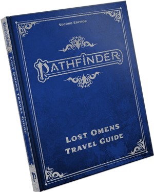 PAI9313SE Pathfinder RPG 2nd Edition: Lost Omens Travel Guide Special Edition published by Paizo Publishing