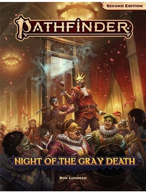 PAI9560 Pathfinder RPG 2nd Edition: Night Of The Gray Death published by Paizo Publishing