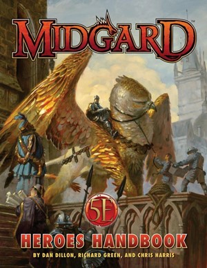 PAIKOBMHH Dungeons And Dragons RPG: Midgard Heroes Handbook published by Kobold Press