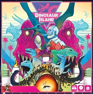 PAN201703 Dinosaur Island Board Game published by Pandasaurus Games