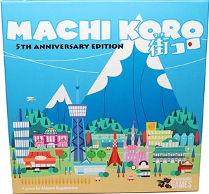 PAN201821 Machi Koro Card Game: 5th Anniversary Edition published by Pandasaurus Games