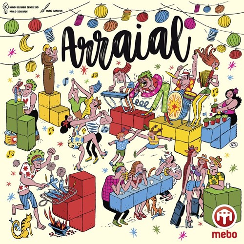 PAN201901 Arraial Board Game published by Pandasaurus Games