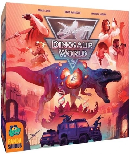 PAN202106 Dinosaur World Board Game published by Pandasaurus Games