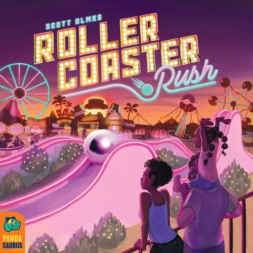 PAN202115 Roller Coaster Rush Board Game published by Pandasaurus Games
