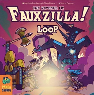 2!PAN202123 The Loop Board Game: The Revenge Of Fauxzilla Expansion published by Pandasaurus Games
