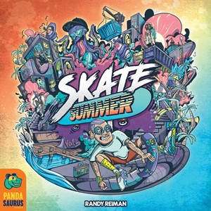 2!PAN202124 Skate Summer Board Game published by Pandasaurus Games