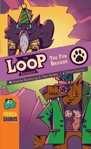 PAN202206 The Loop Board Game: The Fur Brigade Expansion published by Pandasaurus Games