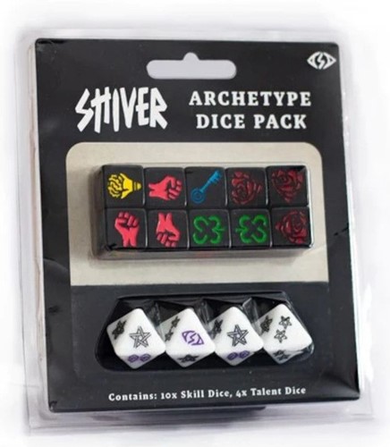 PARSHI004EN Shiver RPG: Dice Pack published by Parable Games
