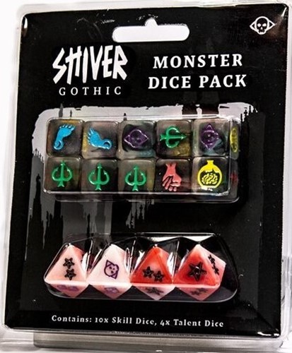 PARSHI009 Shiver Gothic RPG: Monstrous Archetype Dice Pack published by Parable Games