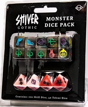 PARSHI009 Shiver Gothic RPG: Monstrous Archetype Dice Pack published by Parable Games