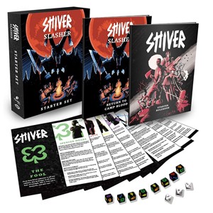 3!PARSHI017EN Shiver RPG: Slasher Starter Box Set published by Parable Games