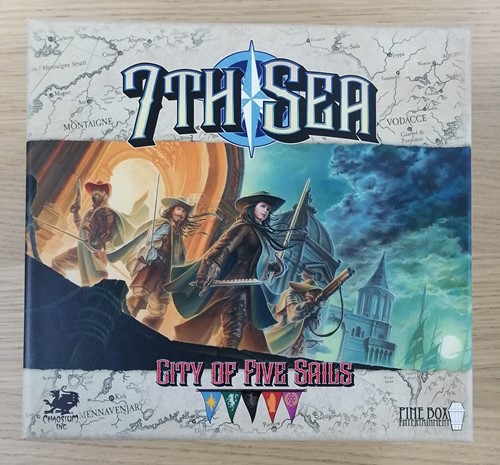 7th Sea: City Of Five Sails Expandable Card Game: Base Game