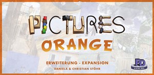 PDV9727 Pictures Board Game: Orange Expansion published by P D Verlag