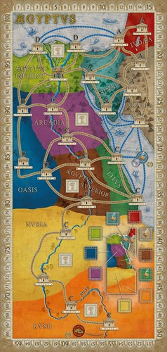 PDVCONCAC Concordia Board Game: Aegyptus And Creta Map Expansion published by P D Verlag