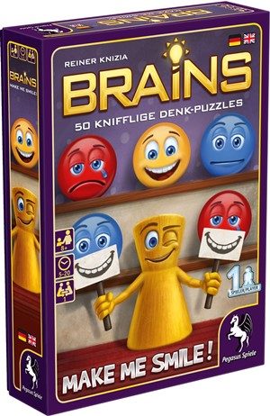 PEG18132G Brains Make Me Smile Puzzle Game published by Pegasus Spiele