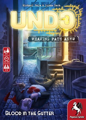 2!PEG18171E Undo Card Game: Blood In The Gutter published by Pegasus Spiele
