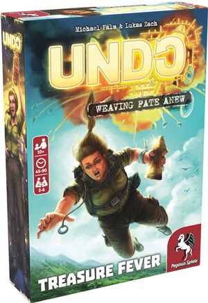 PEG18174E Undo Card Game: Treasure Fever published by Pegasus Spiele