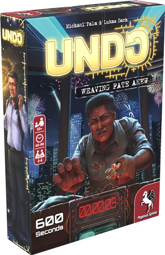 PEG18176E Undo Card Game: 600 Seconds published by Pegasus Spiele