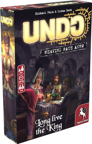 PEG18178E Undo Card Game: Long Live The King published by Pegasus Spiele