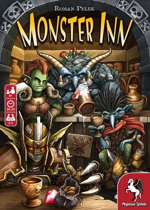 2!PEG18288E Monster Inn Card Game published by Pegasus Spiele