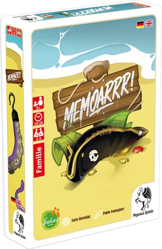 PEG18324G Memoarrr! Card Game published by Pegasus Spiele