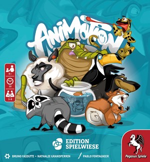 2!PEG18343G Animotion Board Game published by Pegasus Spiele
