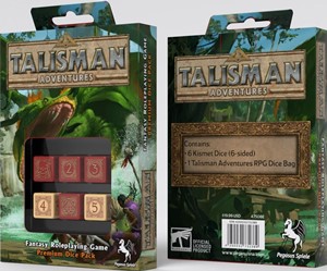 2!PEG47508E Talisman Adventures RPG: Premium Dice Pack published by Pegasus Spiele