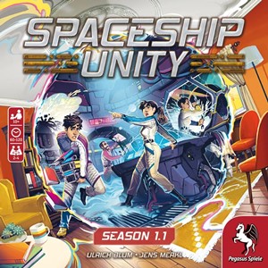 2!PEG51851E Spaceship Unity Board Game: Season 1.1 published by Pegasus Press