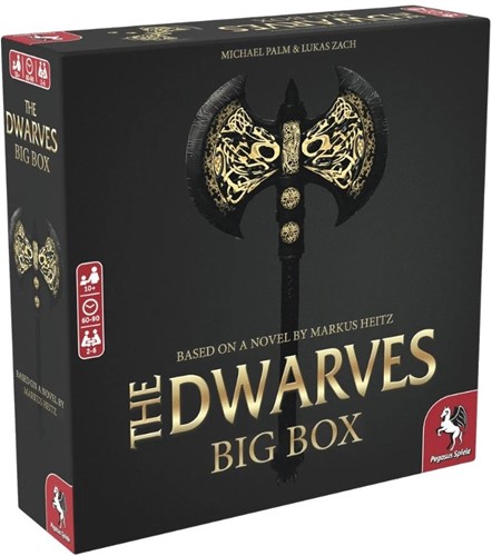 PEG51933E The Dwarves Board Game: Big Box Edition published by Pegasus Spiele