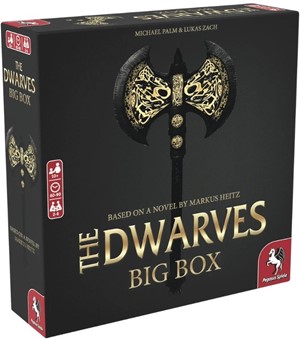 2!PEG51933E The Dwarves Board Game: Big Box Edition published by Pegasus Spiele