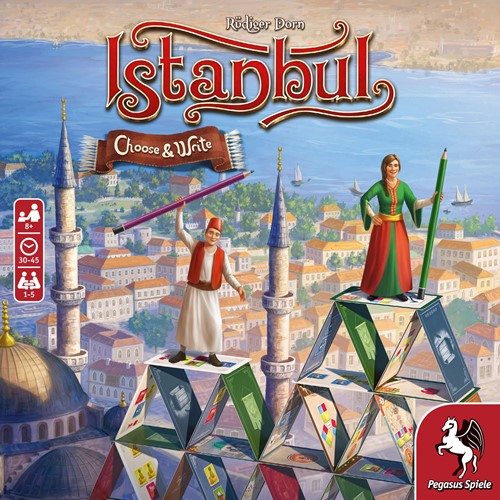 PEG55114G Istanbul Game: Choose And Write published by Pegasus Press