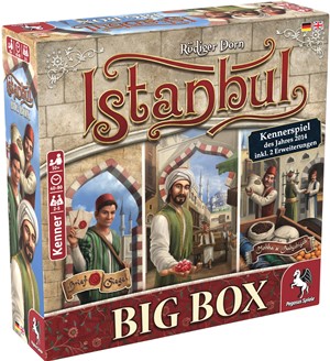PEG55119G Istanbul Board Game: Big Box published by Pegasus Spiele