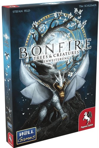 PEG55142G Bonfire Board Game: Trees and Creatures Expansion published by Pegasus Spiele